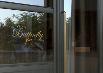 Butterfly Spa Logo na witrynie