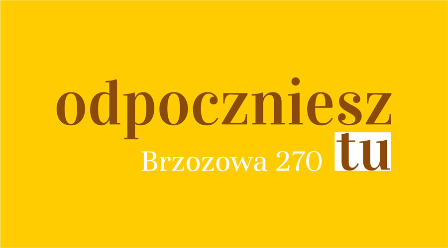 Odpoczniesz tu logo
