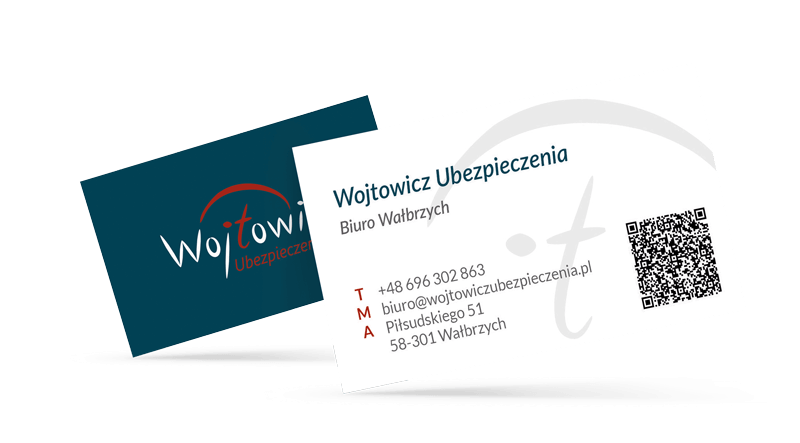Wojtowicz Ubezpieczenia Wizytówki