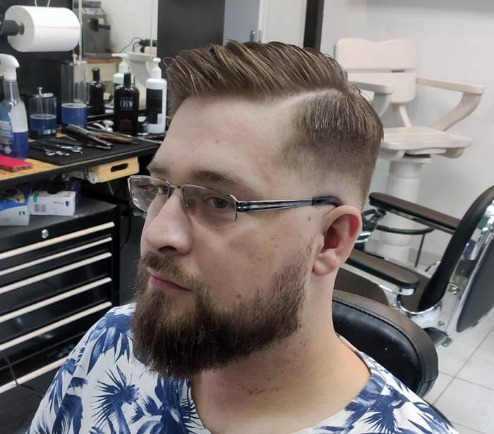 Broda Zagłoby Golenie brody